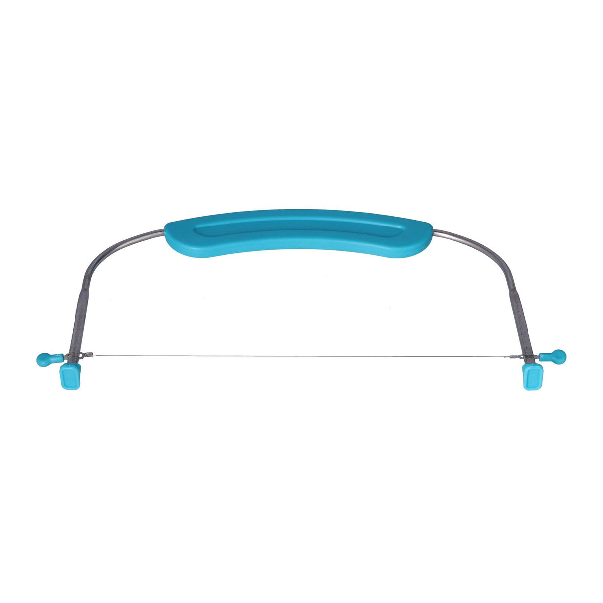 304 Stainless Steel Cake Leveler Adjustable Wire Cake Cutter with Handle and Scale DIY Baking Tool for Kitchen(29449)Sapphire Cake Leveler
