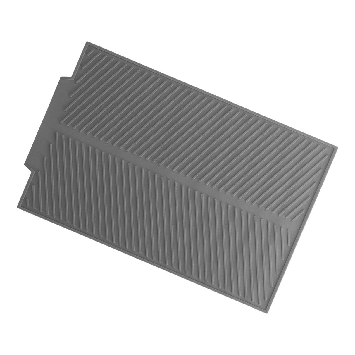 Drainable Heat Insulation Pad Silicone Table Placemat Pot Bowl Dish Mat Kitchen GadgetsGray
