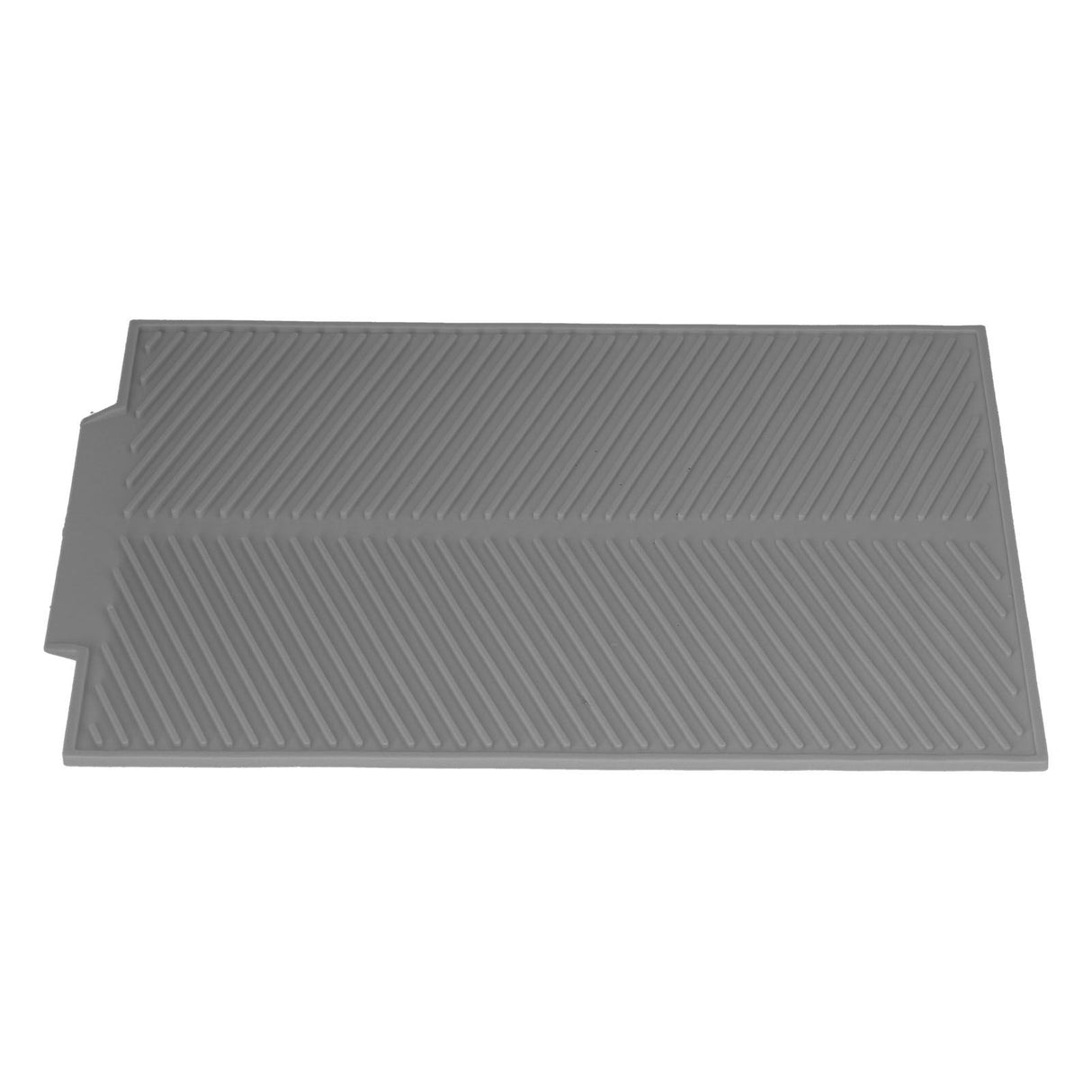 Drainable Heat Insulation Pad Silicone Table Placemat Pot Bowl Dish Mat Kitchen GadgetsGray
