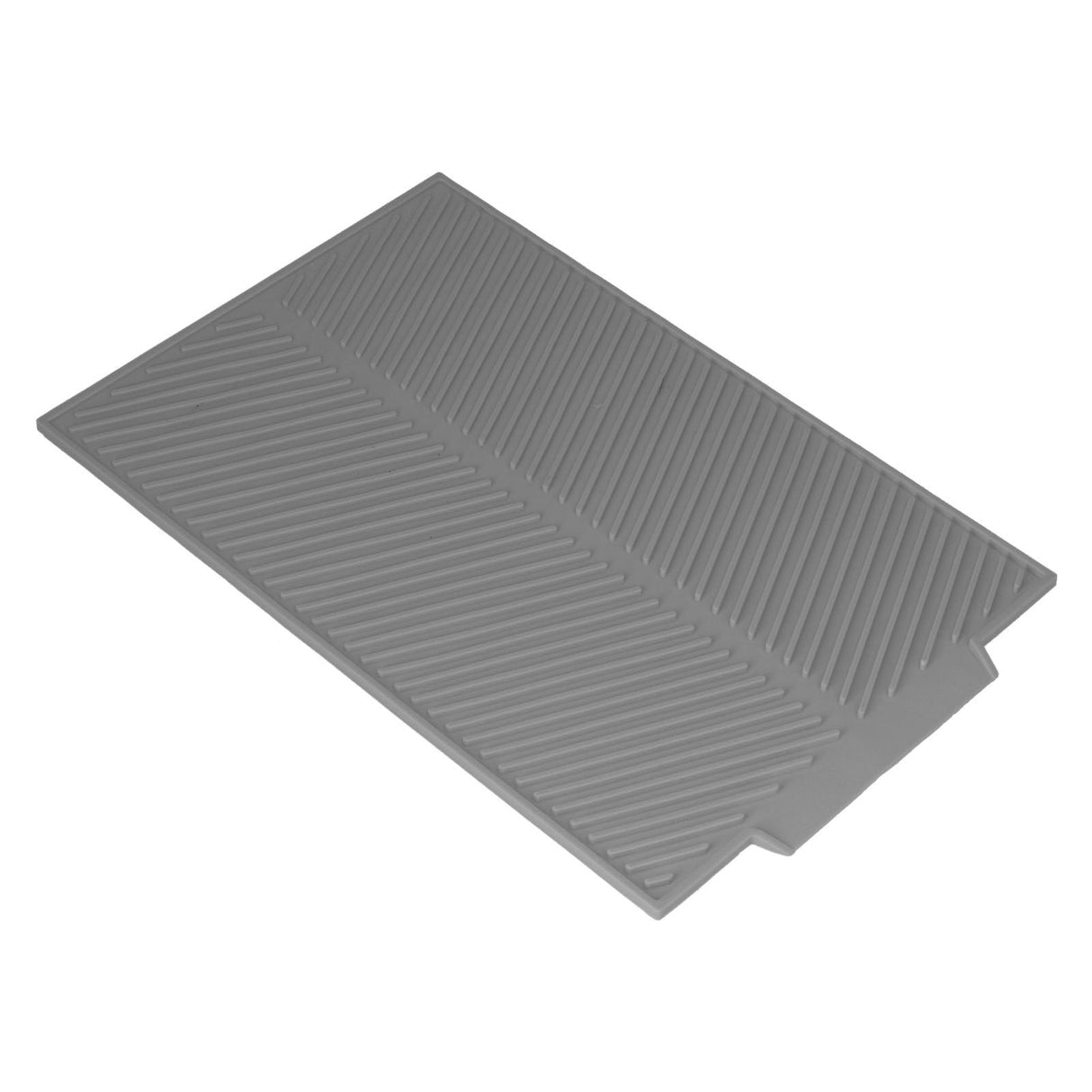 Drainable Heat Insulation Pad Silicone Table Placemat Pot Bowl Dish Mat Kitchen GadgetsGray
