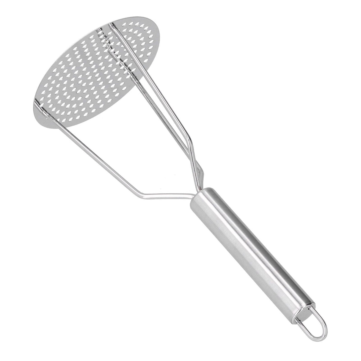 Potato Masher Stainless Steel Potato Masher Fruit and Meat Masher with Ergonomic Handle for Kitchen