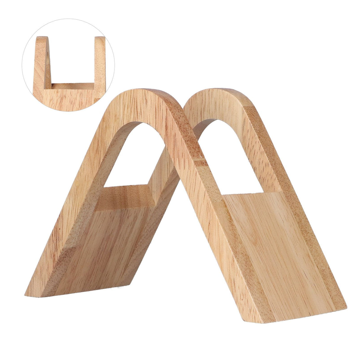Coffee Filter Holder Bamboo Cone Coffee Filter Paper Container Rack Stand for Home Kitchen Bar Cafes