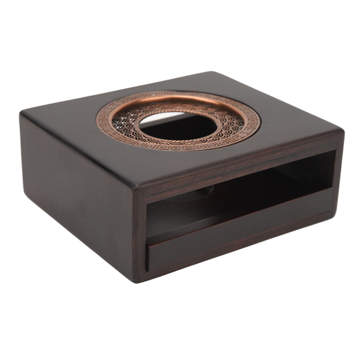 Bamboo Teapot Warmer Rapid Heating Traditional Save Energy Bamboo Tea Warmer Base for Teaware Accessories