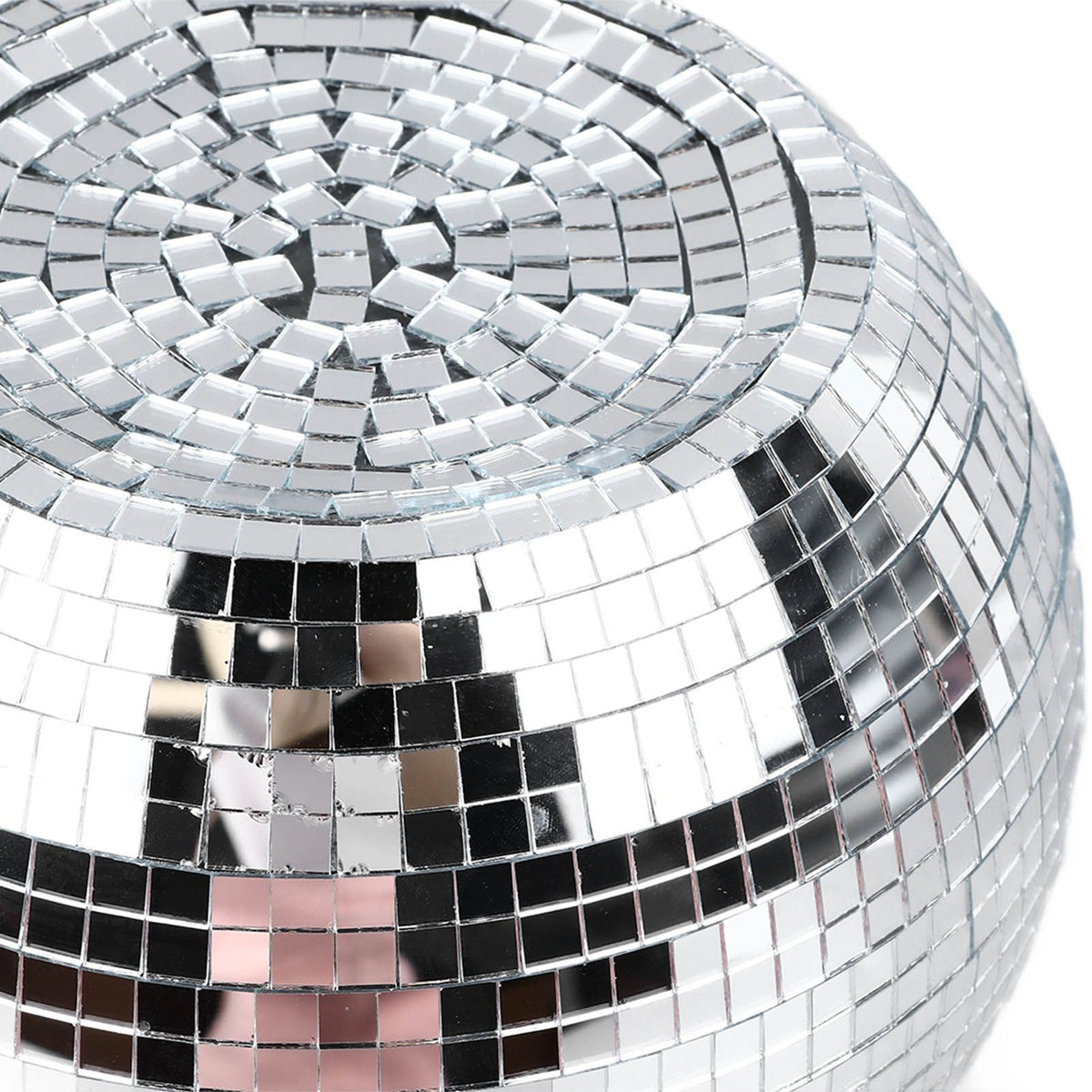 Disco Ball Ice Bucket Plastic Large Capacity Party Drink Bucket for Beer Cocktail Wine Silver