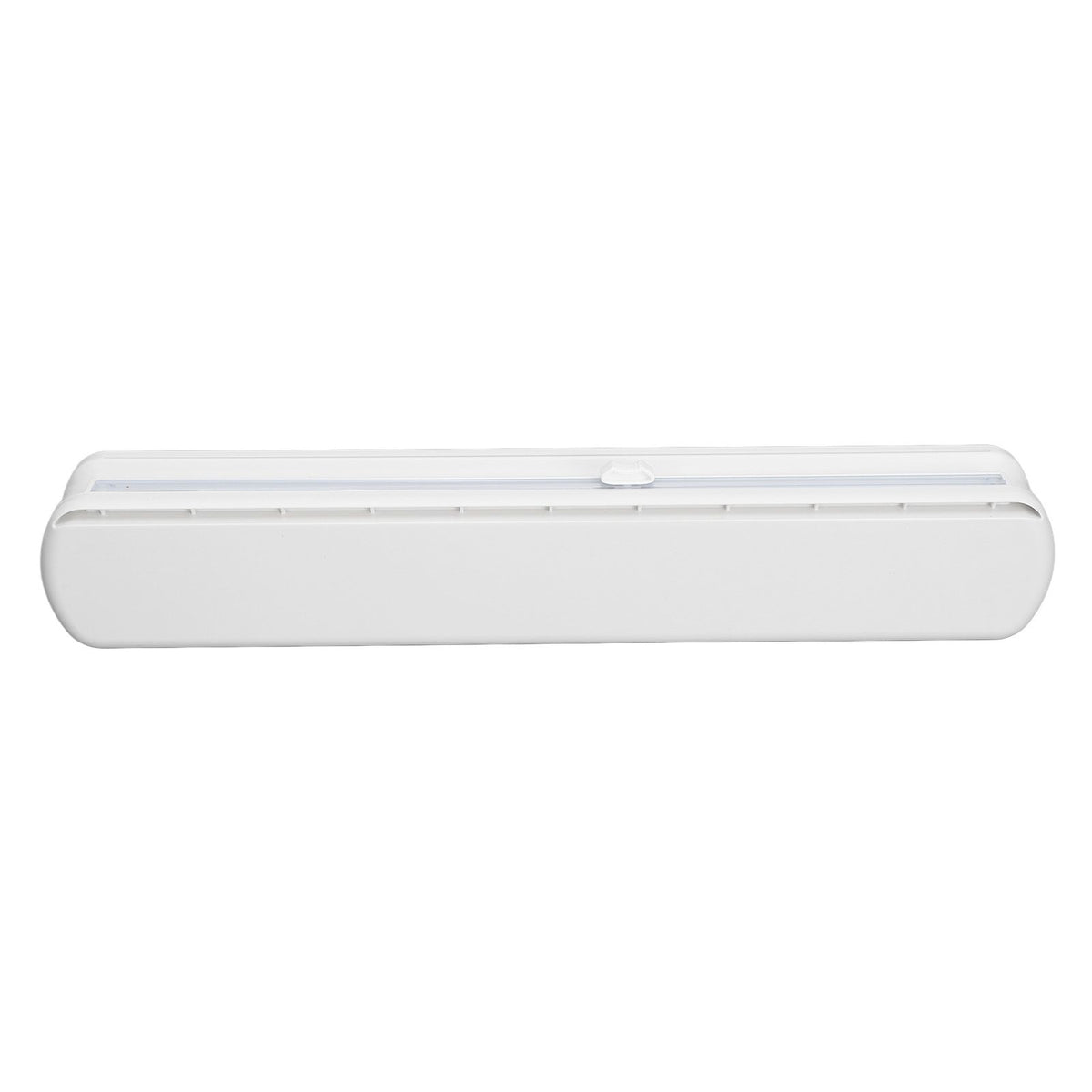 Plastic Wrap Dispenser with Slide Cutter Smooth Cutting Adjustable Reusable Cling Film Dispenser for Tin Foil S 37x6.5cm