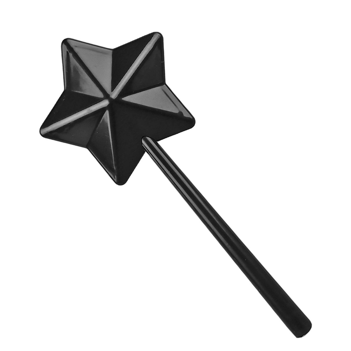 Salt and Pepper Shaker Wand Plastic Cute Practical Pentagram Shape Salt Dispenser Black