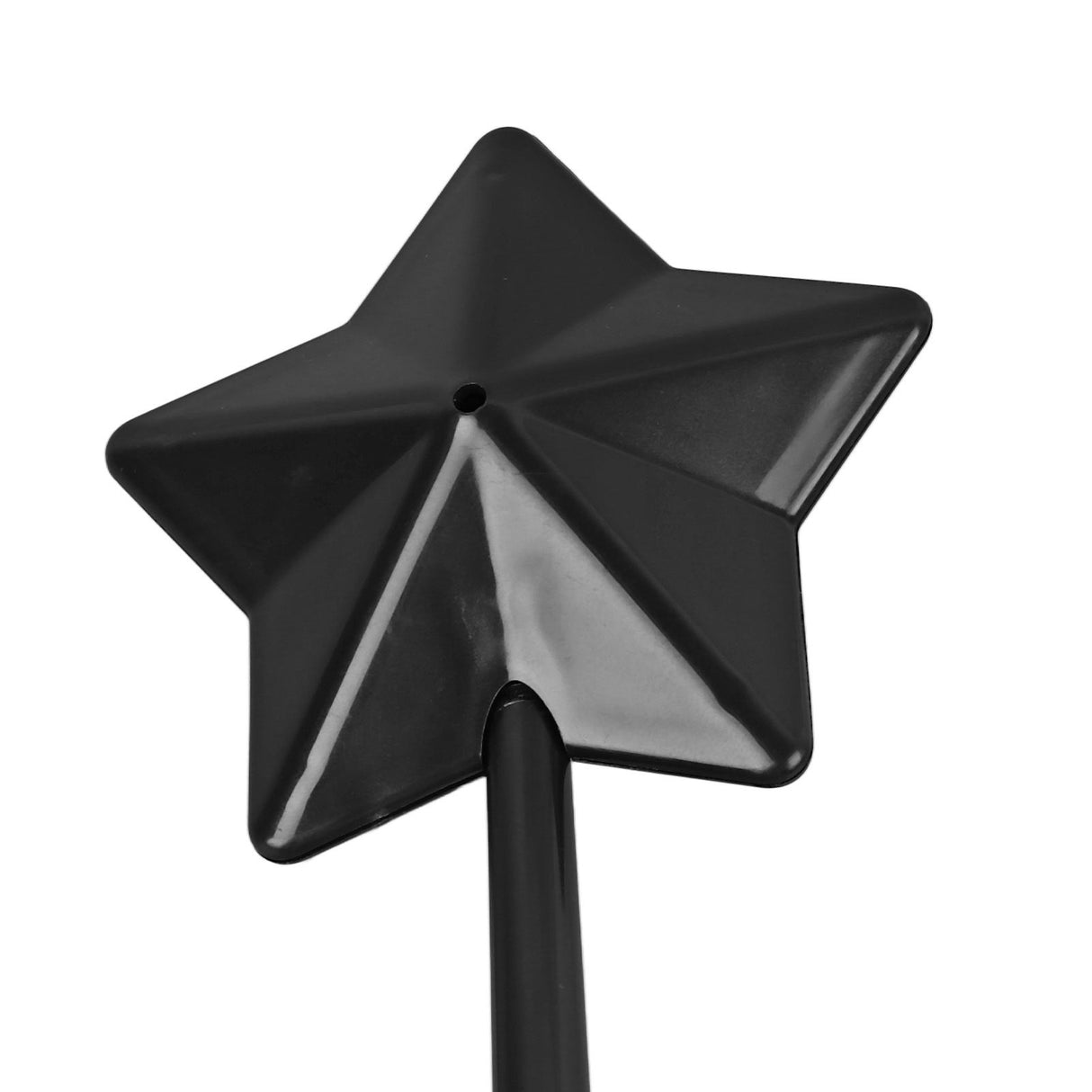 Salt and Pepper Shaker Wand Plastic Cute Practical Pentagram Shape Salt Dispenser Black