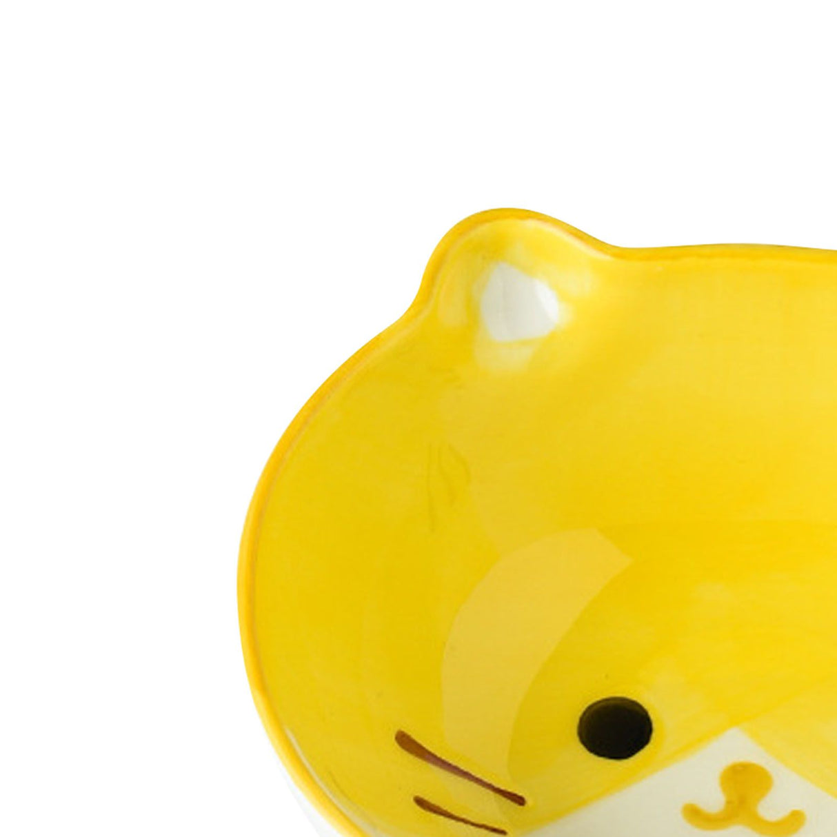 Kids Bowl Ceramic Cute Cartoon Animal Shape Rice Bowls Reusable Dinner Tableware for Serving Soup Cereal Pasta Ice Cream Cat