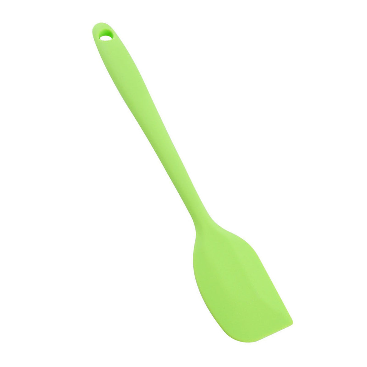 Silicone Spatula Food Grade High Heat Resistant Non Stick Spatula Kitchen Utensils Cookware for Cooking Baking Green