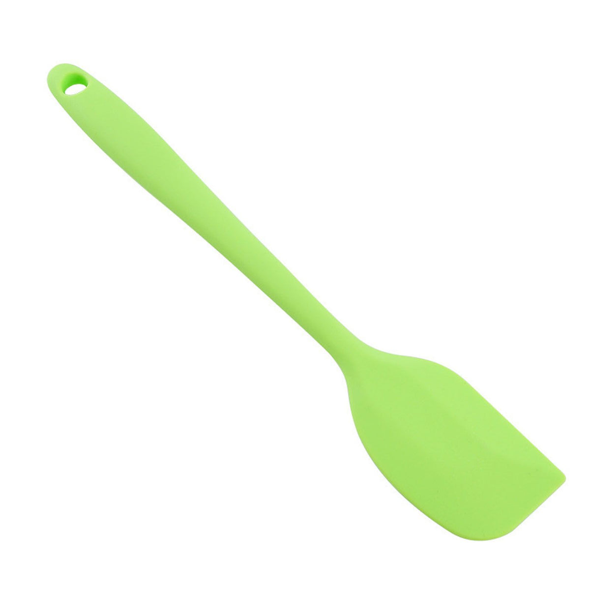 Silicone Spatula Food Grade High Heat Resistant Non Stick Spatula Kitchen Utensils Cookware for Cooking Baking Green