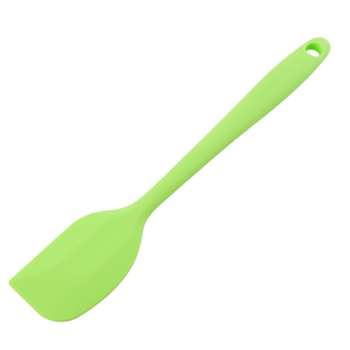 Silicone Spatula Food Grade High Heat Resistant Non Stick Spatula Kitchen Utensils Cookware for Cooking Baking Green