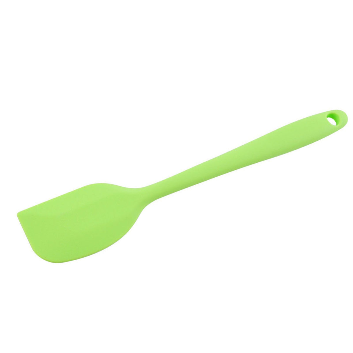 Silicone Spatula Food Grade High Heat Resistant Non Stick Spatula Kitchen Utensils Cookware for Cooking Baking Green