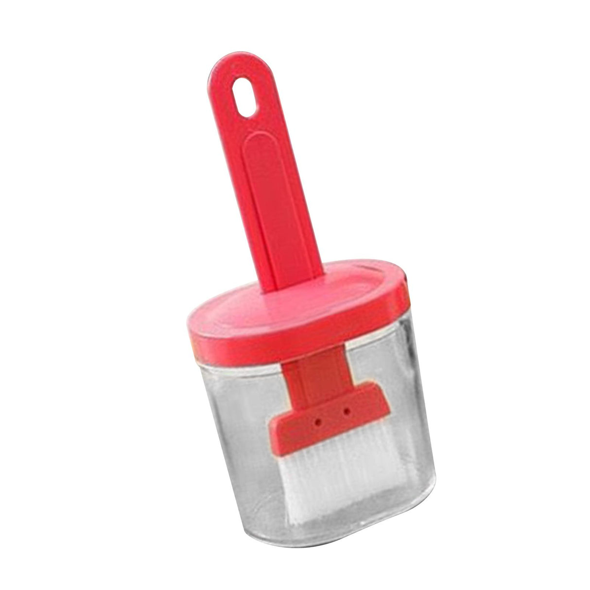 Integrated Silicone Oil Bottle Brush Olive Oil Dispenser Bottle with Silicone Brush for Cooking Baking Barbecue Pickling Pink
