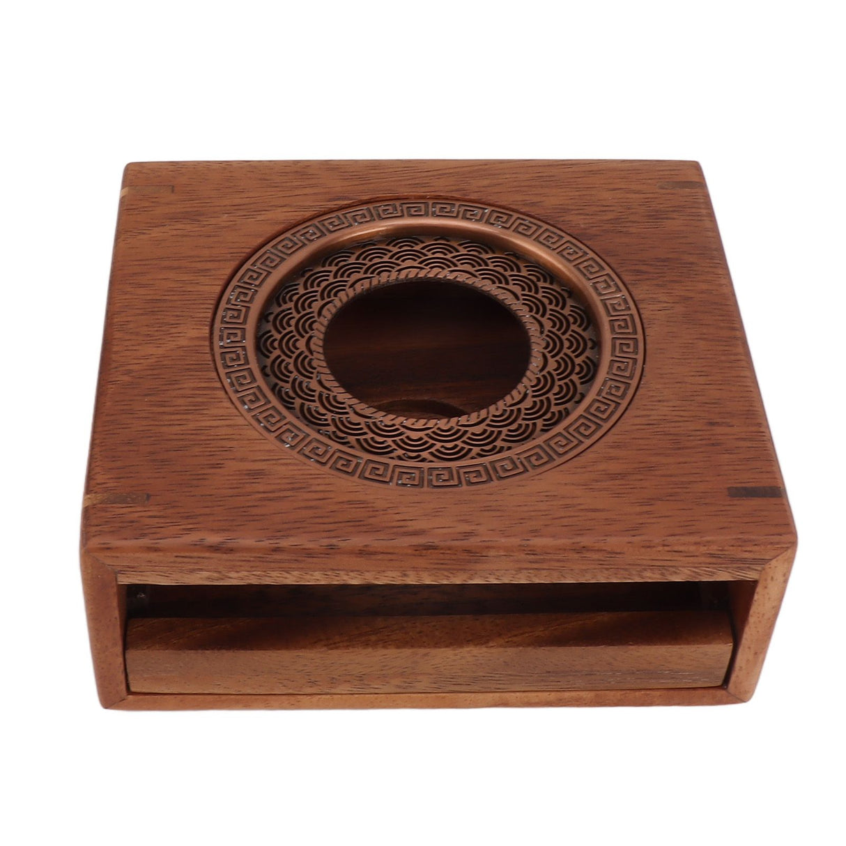 Candle Tea Warmer Japanese Style Walnut Teapot Warmer Home Universal Tea Warmer Stove