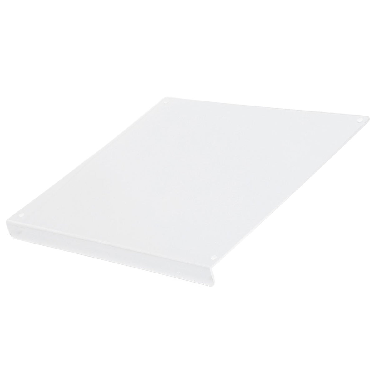 Acrylic Cutting Board Non Slip Clear Cutting Board with Counter Lip for Kitchen Counter 45x35x3CM
