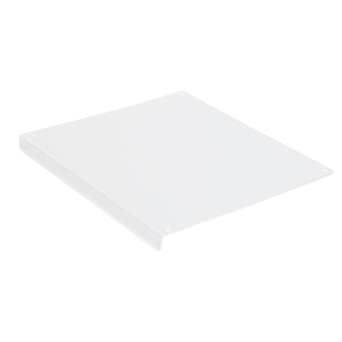 Acrylic Cutting Board Non Slip Clear Cutting Board with Counter Lip for Kitchen Counter 45x35x3CM