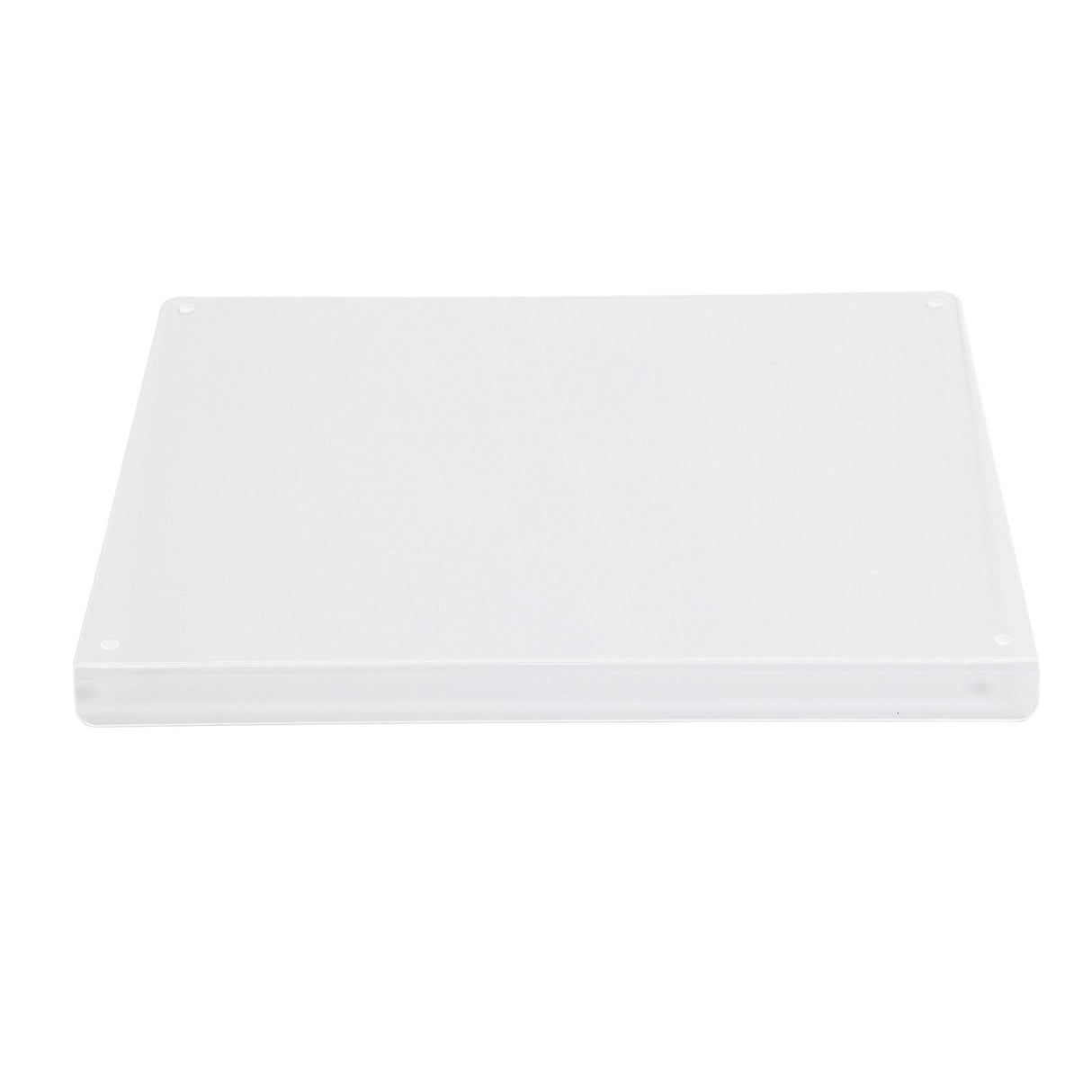 Acrylic Cutting Board Non Slip Clear Cutting Board with Counter Lip for Kitchen Counter 45x35x3CM