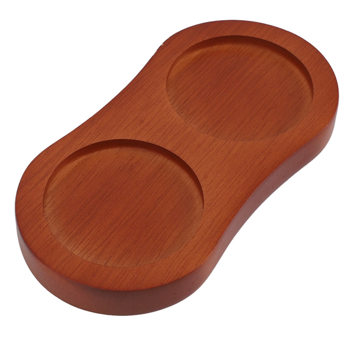 Pepper Salt Mill Tray 8 Shaped Easy To Use Wooden Mill Tray for Placing Various Seasoning Bottles