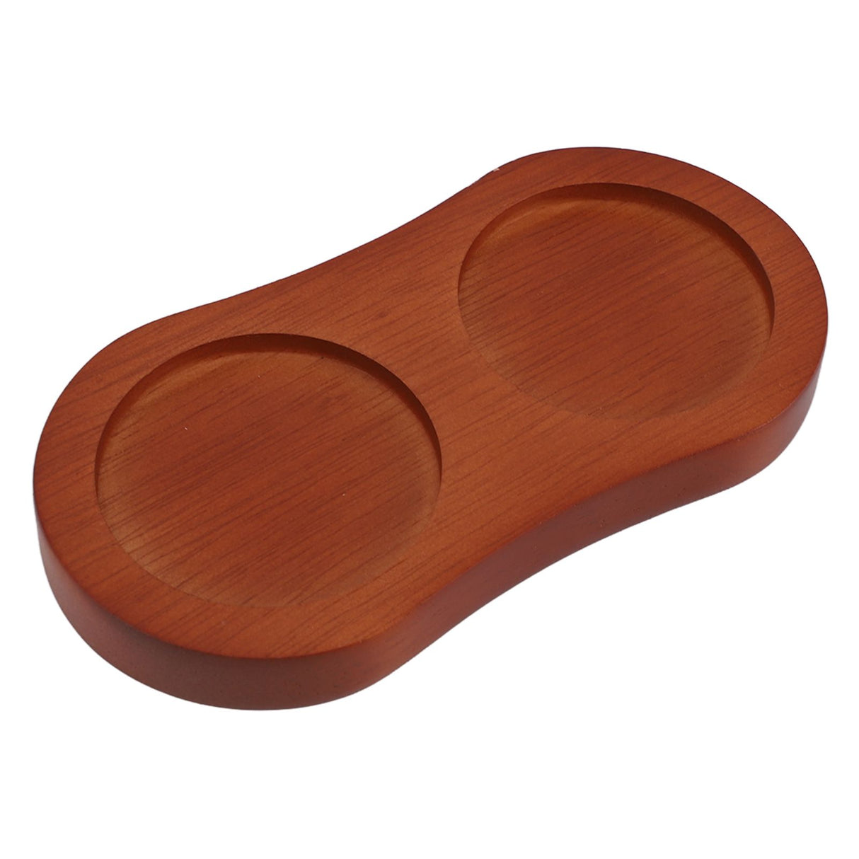 Pepper Salt Mill Tray 8 Shaped Easy To Use Wooden Mill Tray for Placing Various Seasoning Bottles