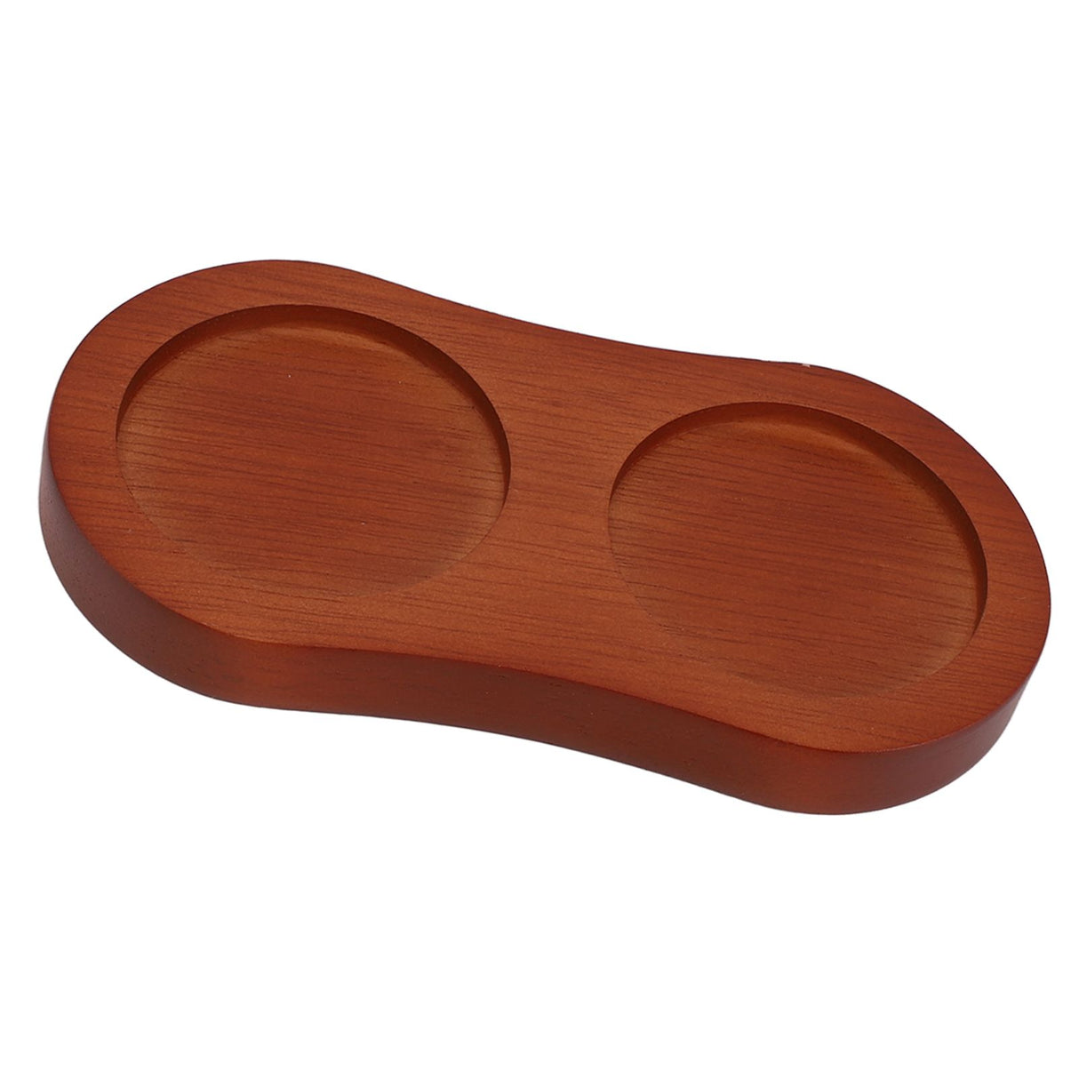 Pepper Salt Mill Tray 8 Shaped Easy To Use Wooden Mill Tray for Placing Various Seasoning Bottles