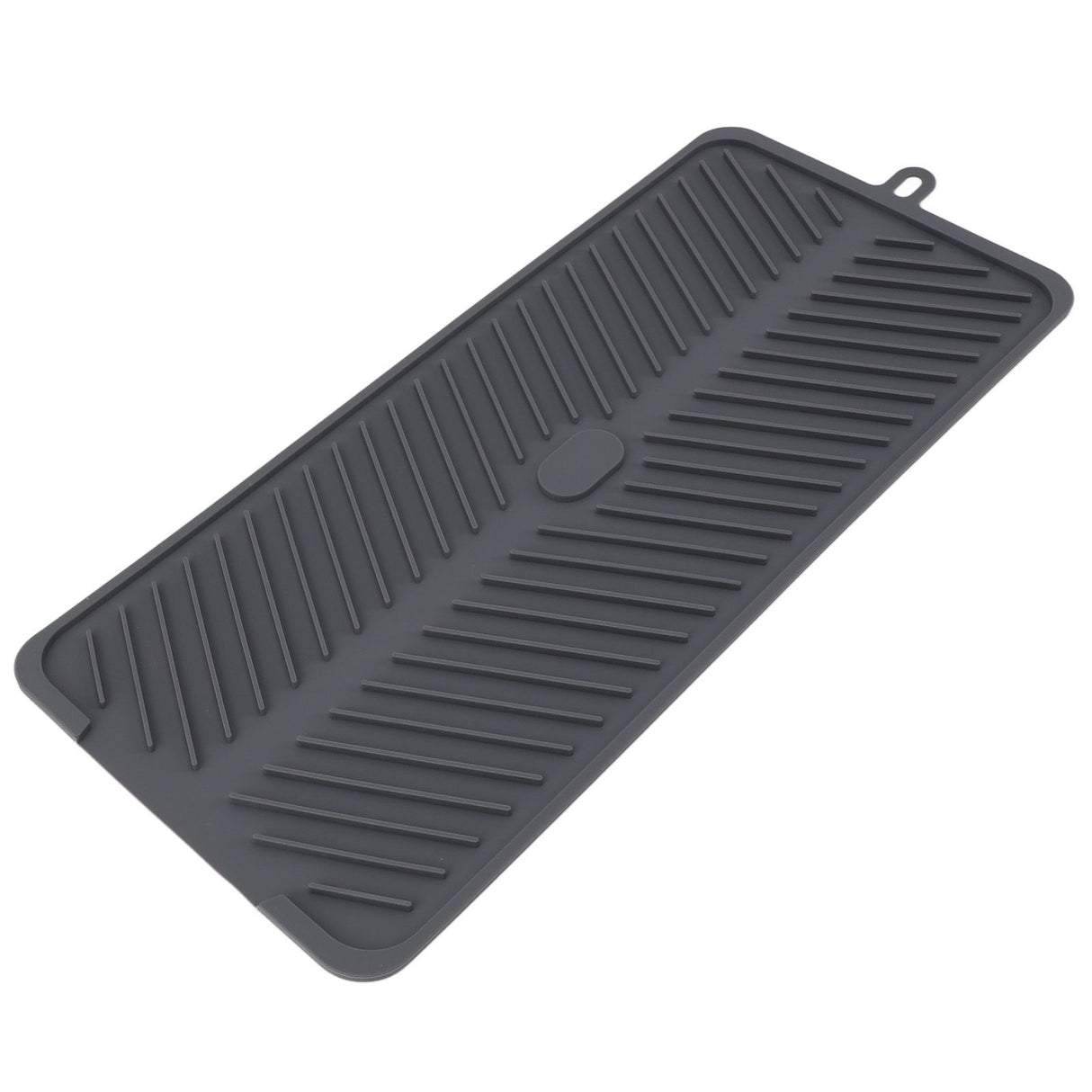 Silicone Drainage Pad Multipurpose Waterproof Collapsible Heat Resistance Thicken Silicone Dish Drying Mat for Kitchen Bar