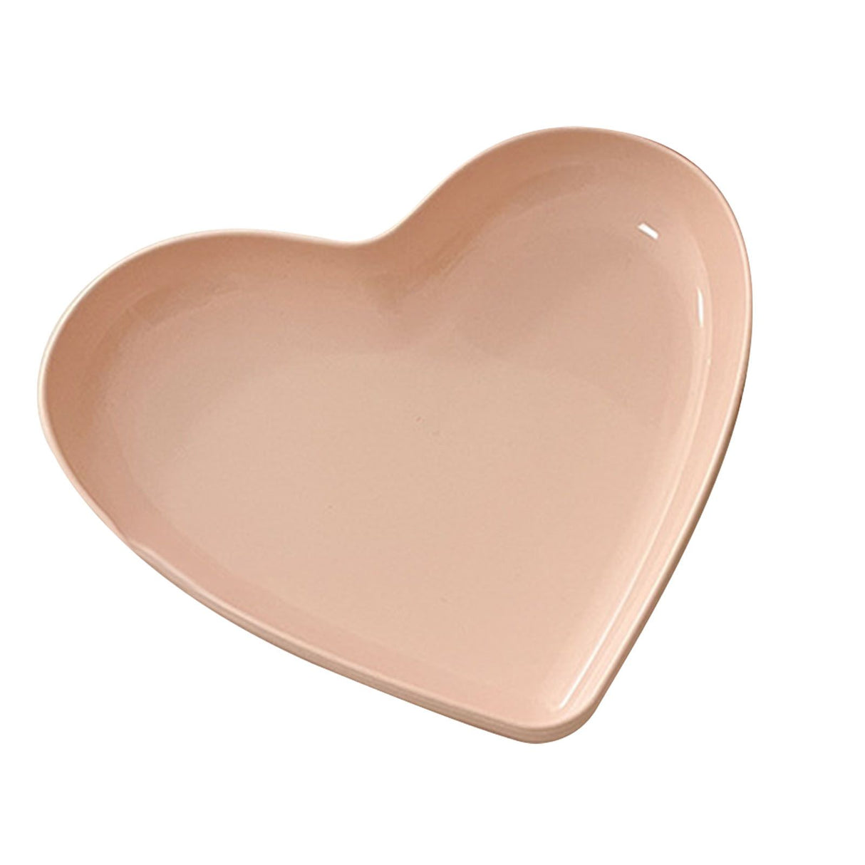 Serving Platter Heart Shape Dinner Plate Plastic Easy to Clean Versatile Kitchen Dinnerware for Party Gathering Wedding 1 Platter