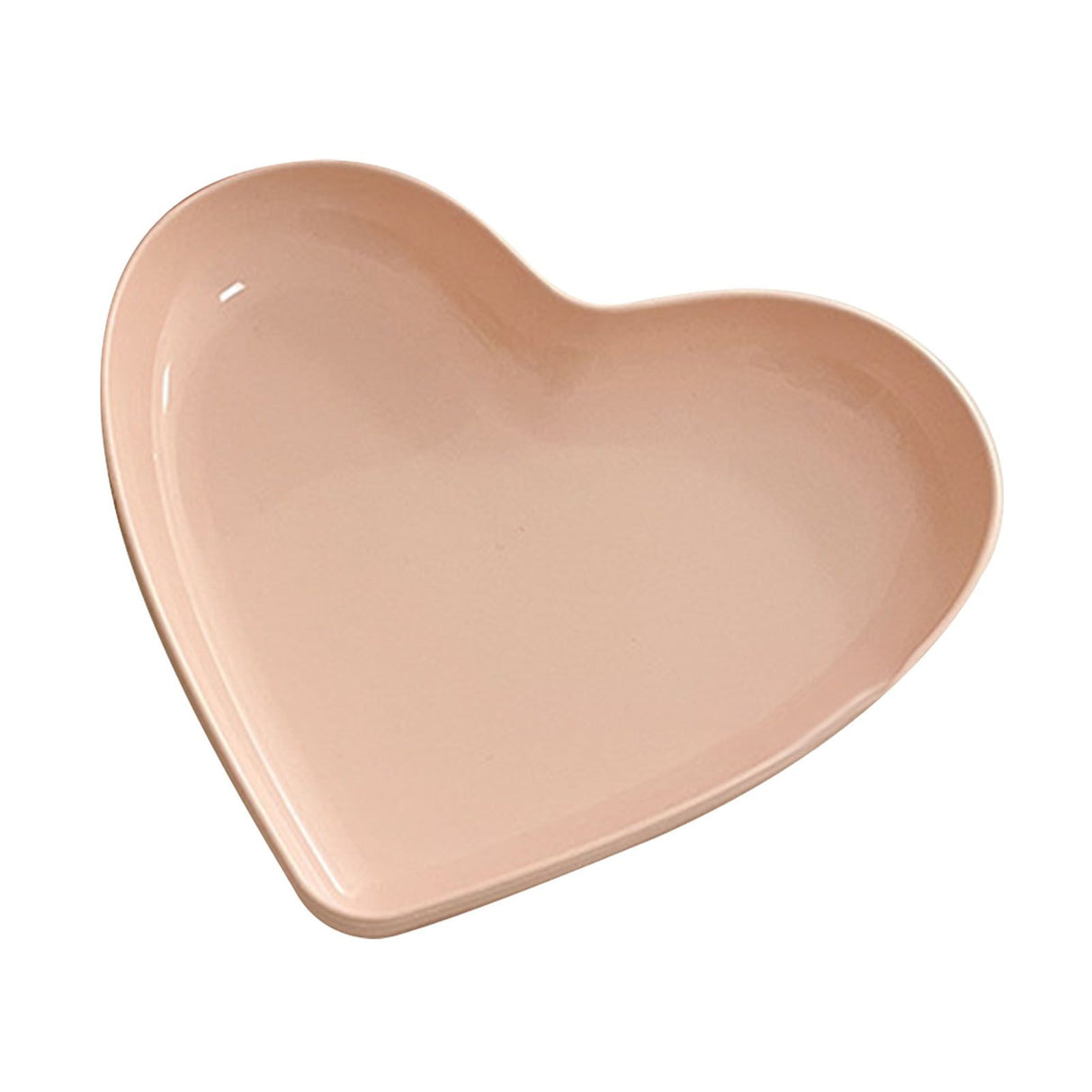 Serving Platter Heart Shape Dinner Plate Plastic Easy to Clean Versatile Kitchen Dinnerware for Party Gathering Wedding 1 Platter