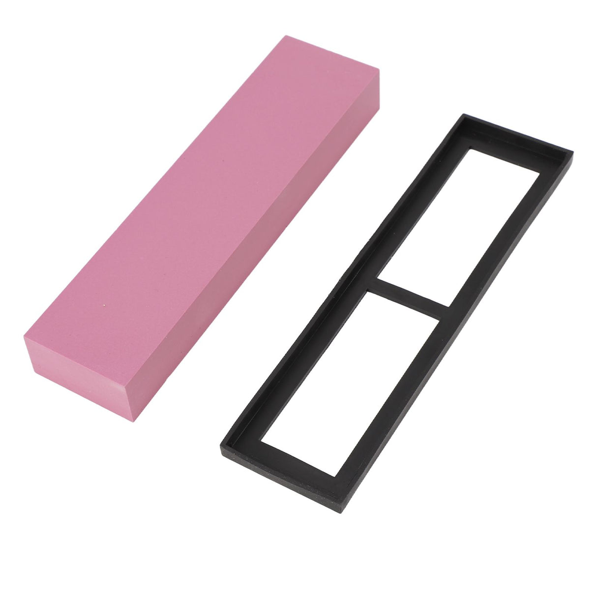 Sharpening Stone 3000 Grits Whetstone Dual Sided Ruby Compact Durable 7.8x1.9x0.9in Wet Stone for Kitchen Camping