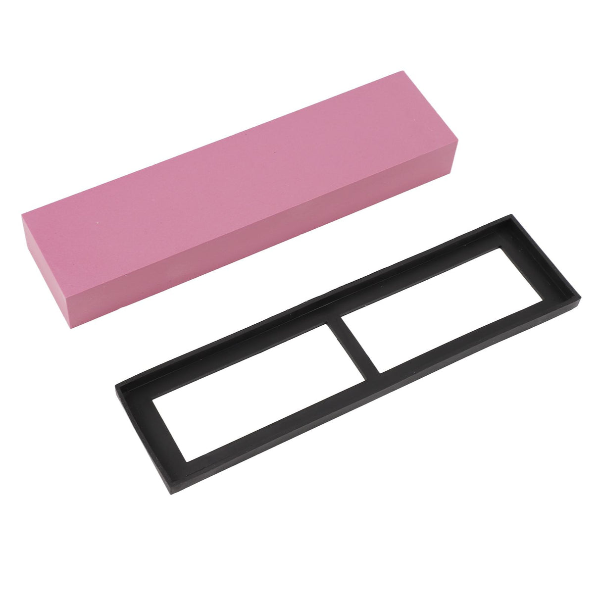 Sharpening Stone 3000 Grits Whetstone Dual Sided Ruby Compact Durable 7.8x1.9x0.9in Wet Stone for Kitchen Camping