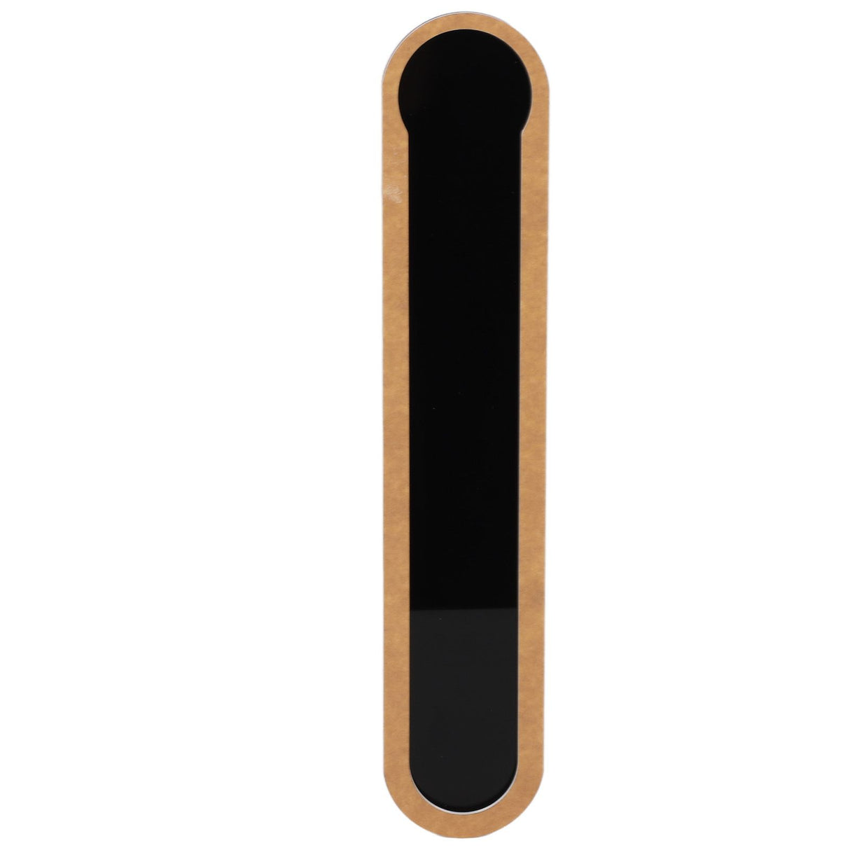Coffee Capsule Holder Acrylic Holds 6 Capsule Black Wall Hanging Coffee Capsule Storage Rack for Kitchen Cabinet