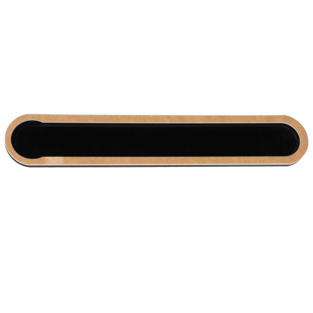 Wall Mount Coffee Capsule Holder Punch Free Black Acrylic Coffee Pod Wall Organizer for 7 Coffee Pods