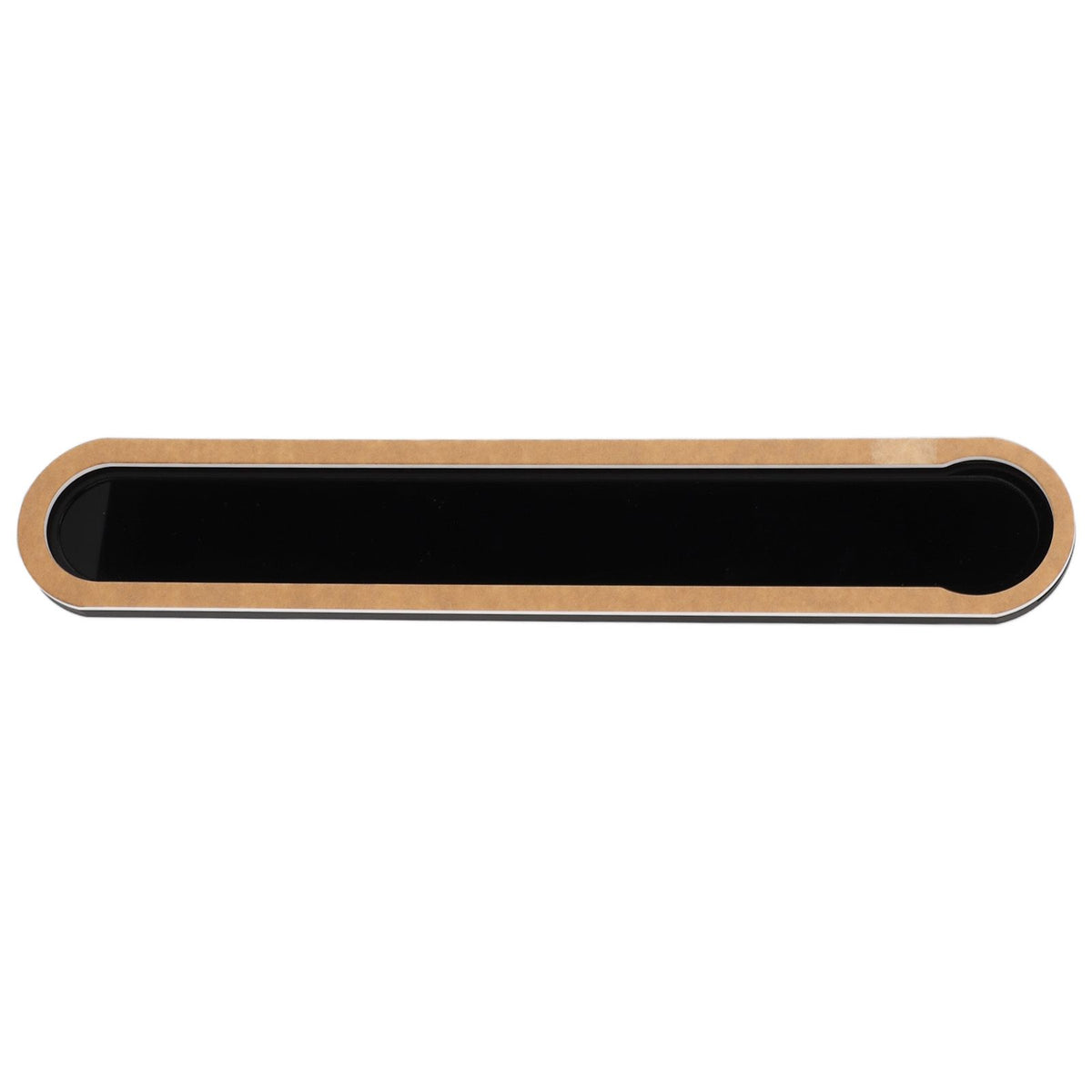 Wall Mount Coffee Capsule Holder Punch Free Black Acrylic Coffee Pod Wall Organizer for 7 Coffee Pods