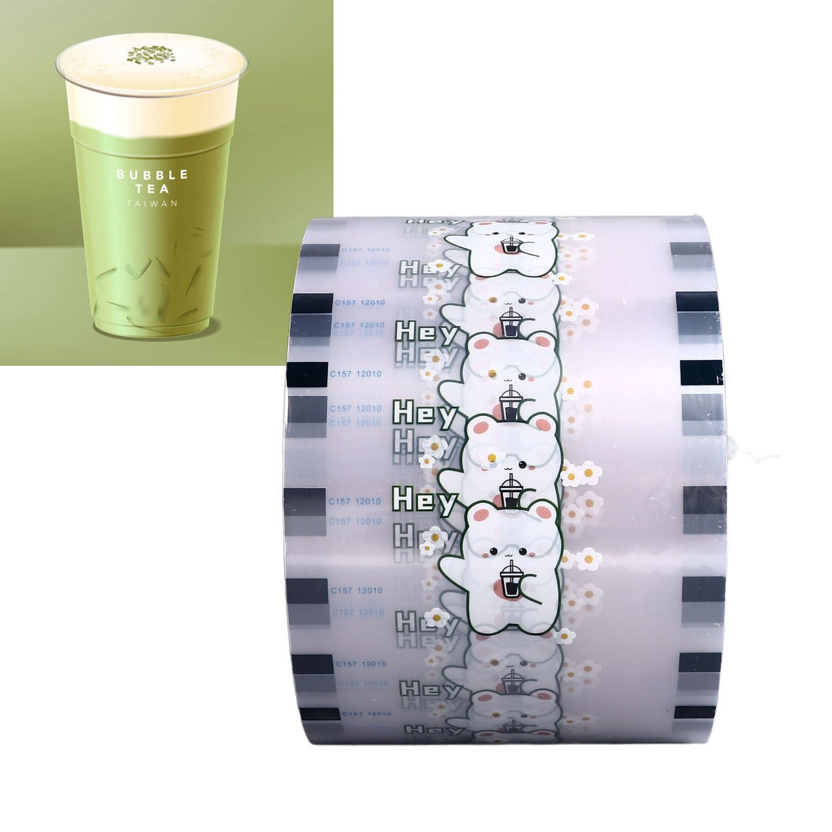Cup Sealing Film Plastic Tea Cup Sealing Film Disposable Soybean Milk Sealing Film