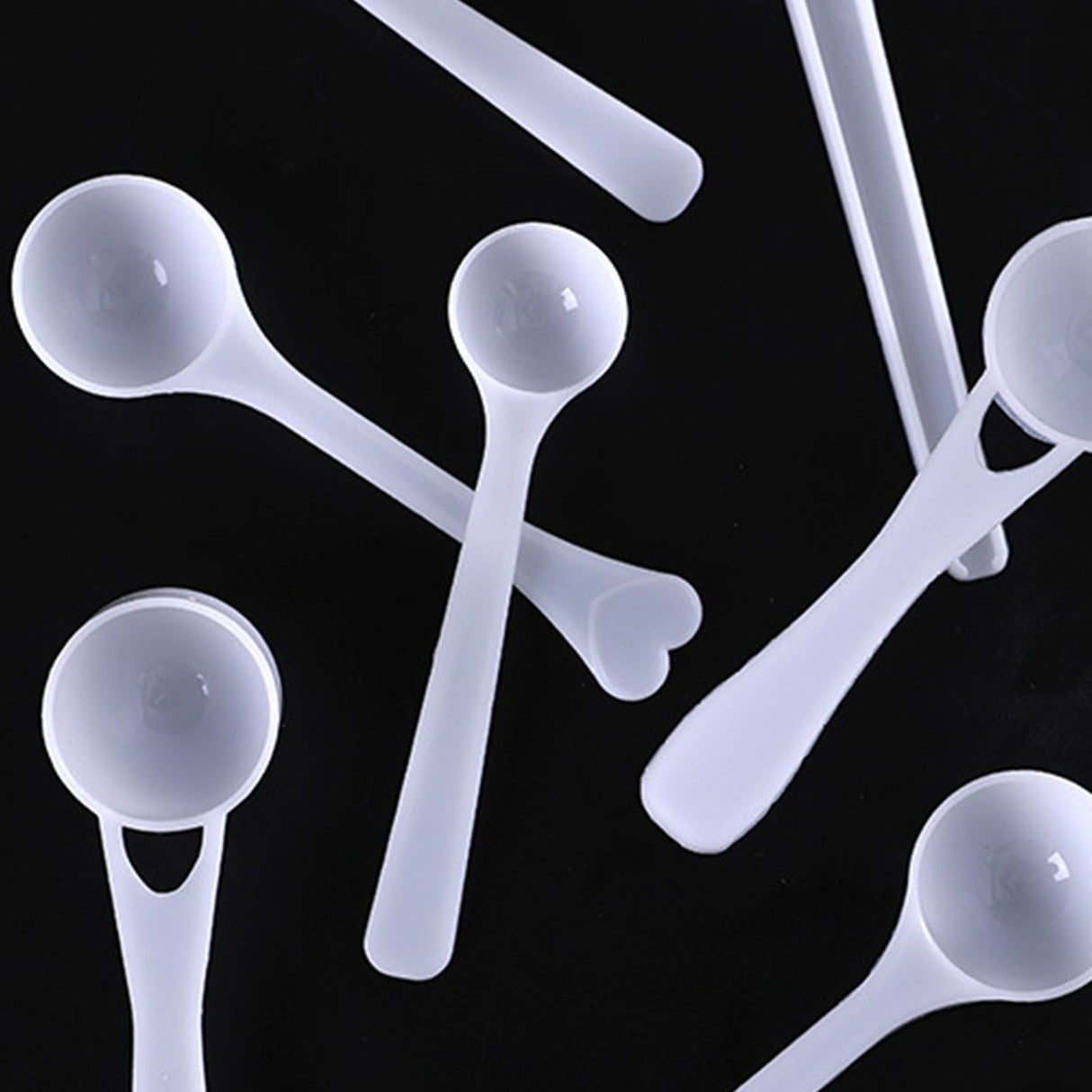 1g Measuring Spoons Highly Accurate Milk Powder Spoon Round Bottom Mini Spoon for Traveling