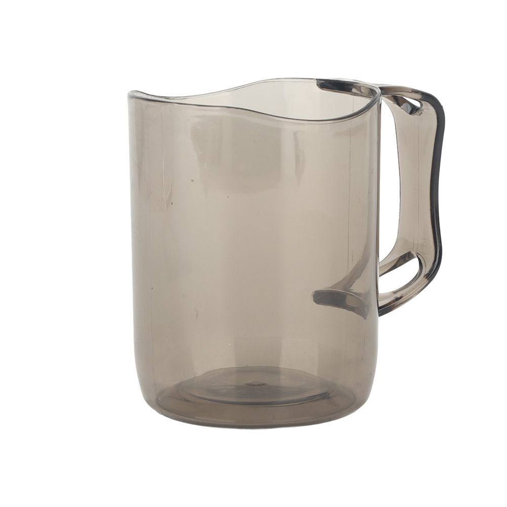 Toothbrush Holder Cup Transparent Multipurpose Lightweight Plastic Reusable Drinking Cups for Bathroom
