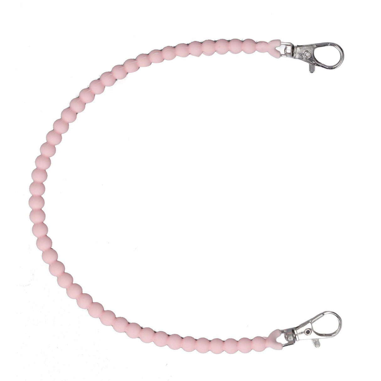 Water Bottle Handle Strap Portable Reliable Multifunctional 37cm Silicone Water Bottle Sling for Outdoor Pink