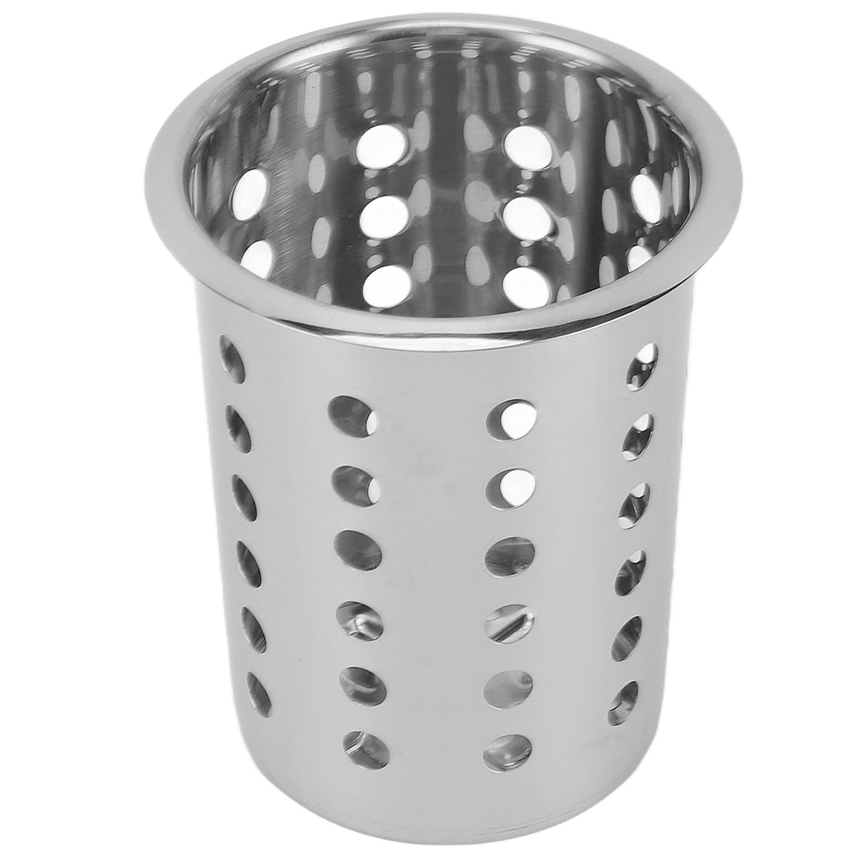 Kitchen Utensil Holder Multipurpose Large Capacity Mess Proof 304 Stainless Steel Utensil Holder for Countertop With Holes