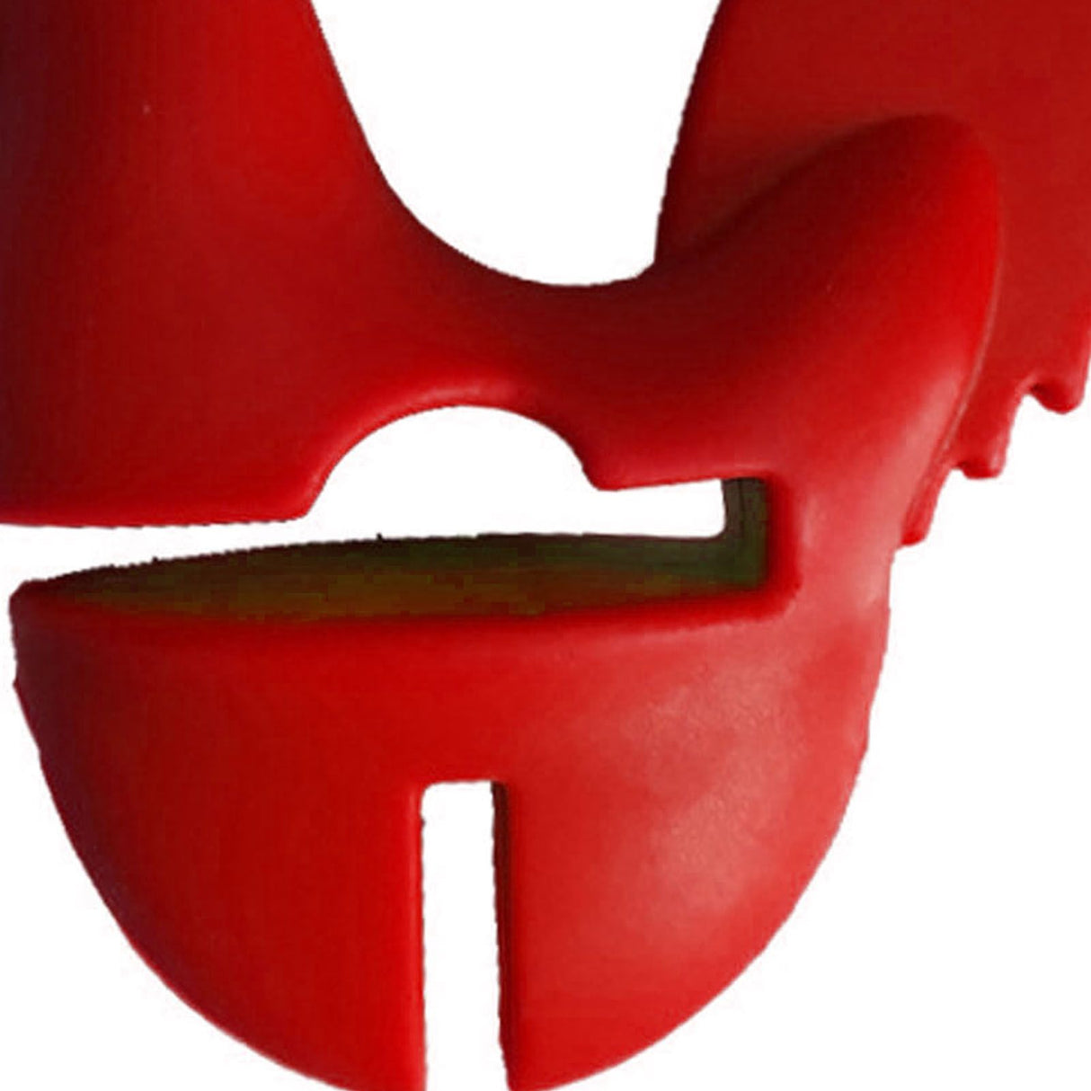 Kitchen Rooster Pot Clip Soft Elastic Silicone Rooster Kitchen Accessories Clip for Home Red