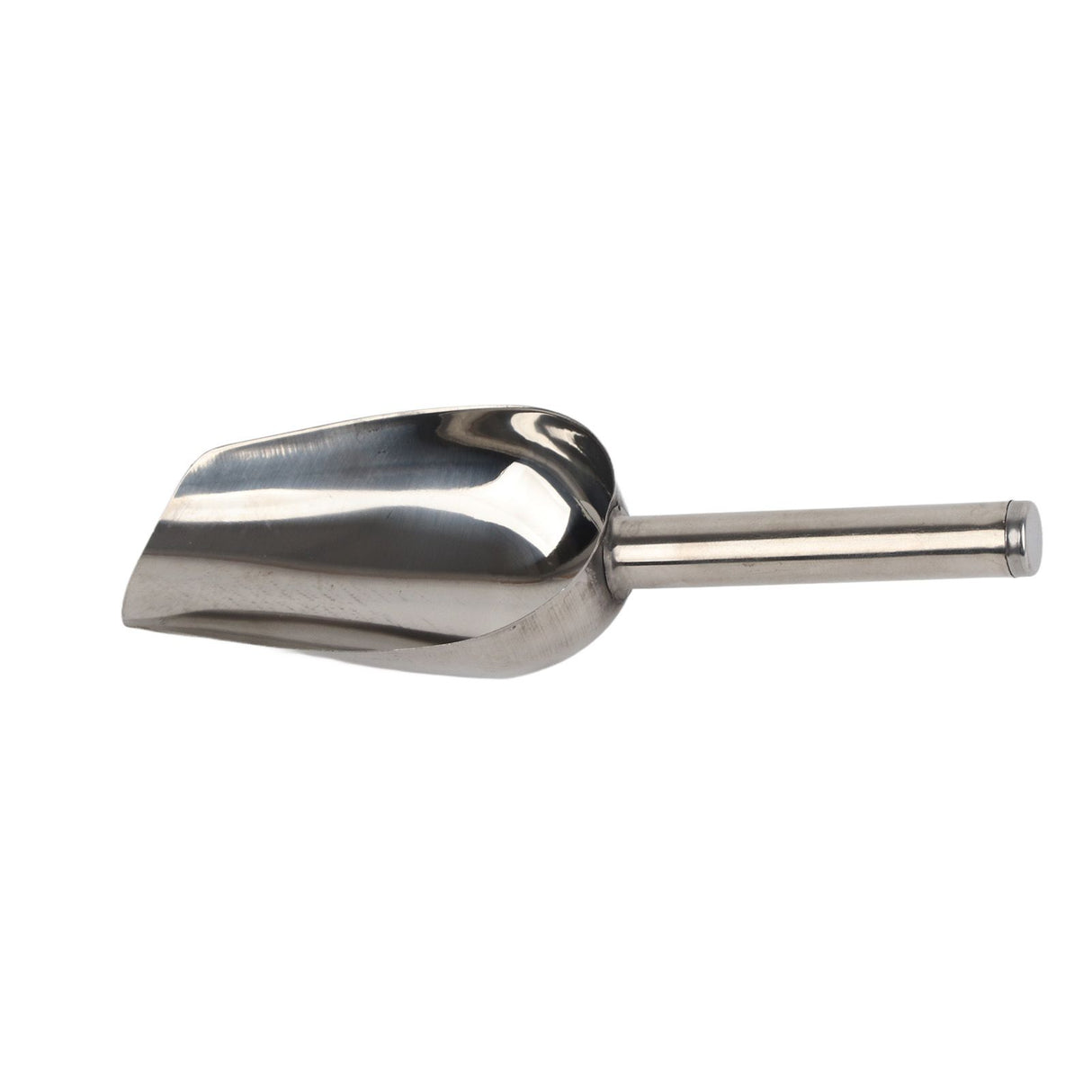 Stainless Steel Ice Scoop Multipurpose Thickened Rustproof Dishwasher Safe Metal Ice Scoop for Ice Cube Candy Flour Sugar L
