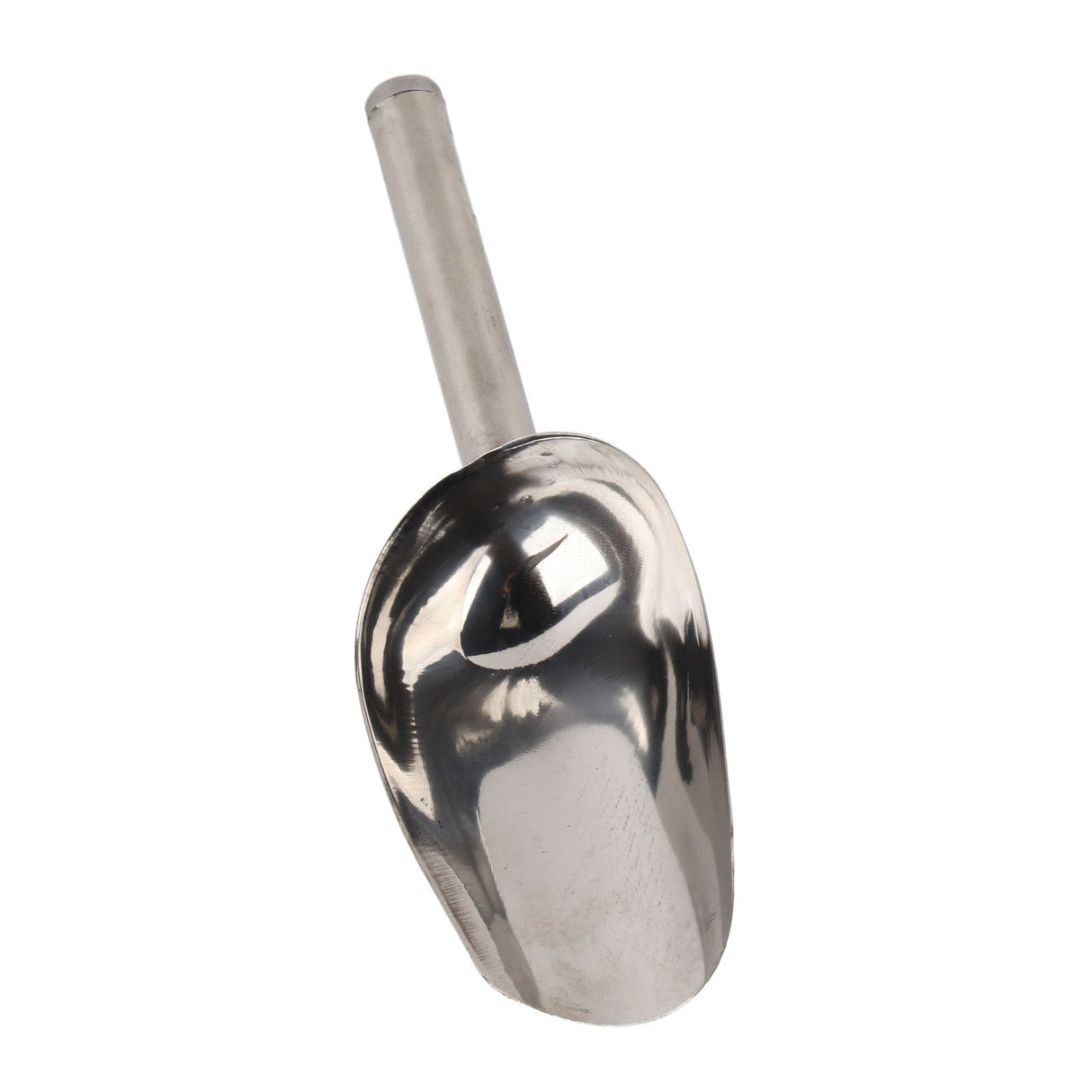 Stainless Steel Ice Scoop Multipurpose Thickened Rustproof Dishwasher Safe Metal Ice Scoop for Ice Cube Candy Flour Sugar L