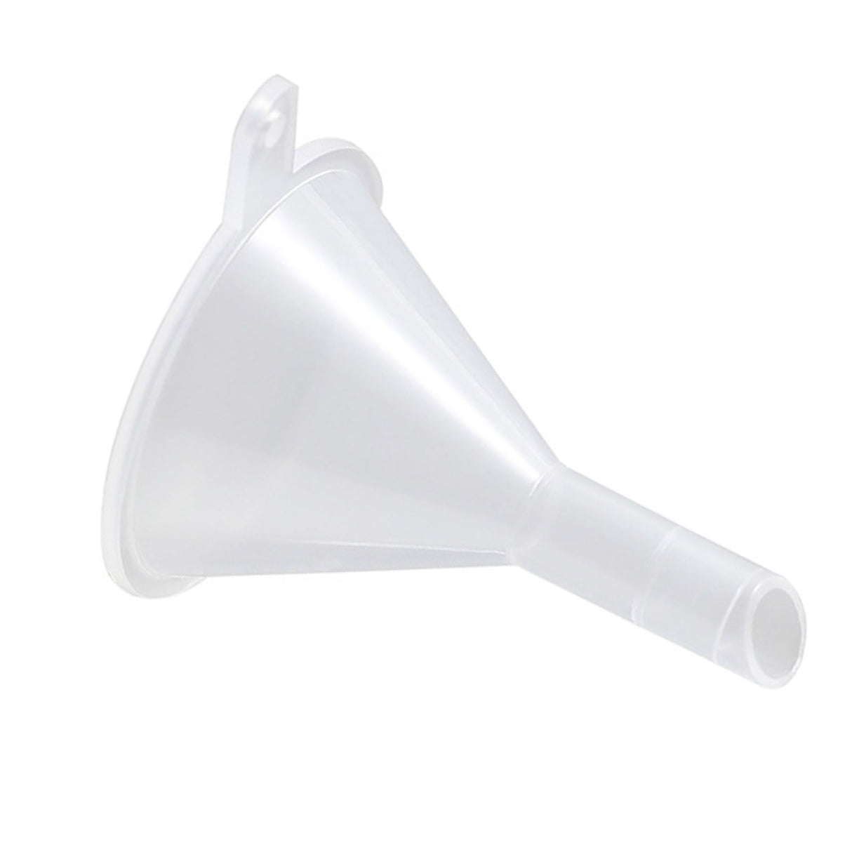Mini Funnel Clear Wide Mouth Plastic Multi Purpose Dishwasher Safe Small Funnel for Lab Bottle Perfume Spice Powder