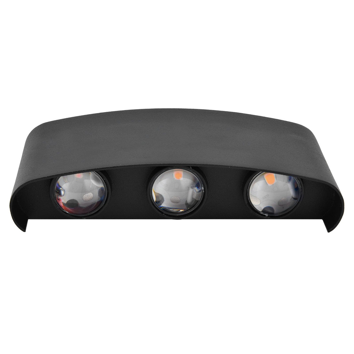 LED Wall Light Waterproof Decorative Background Wall Light Indoor and Outdoor 6W Warm White Light Wall Light 85‑265V