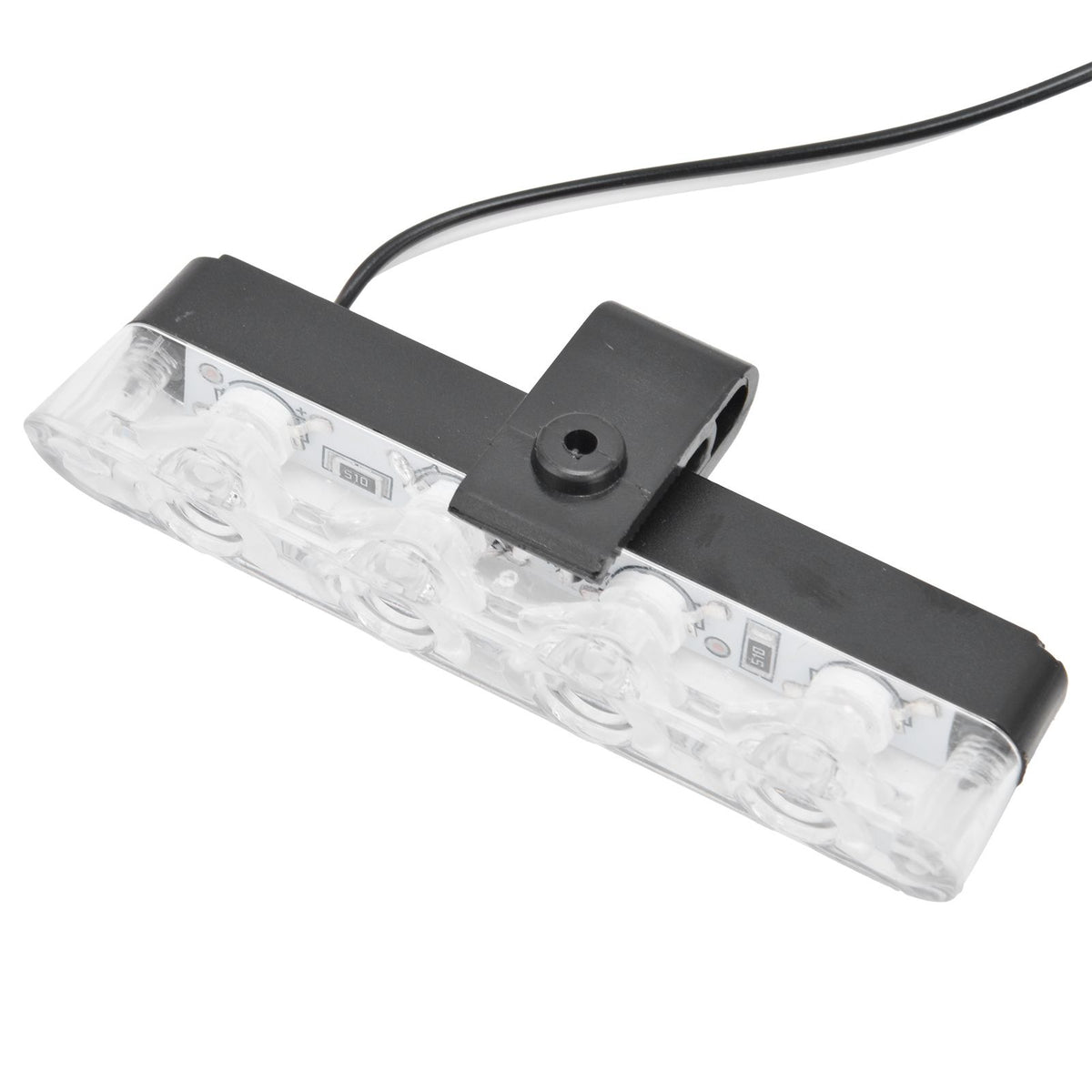 LED Red Blue Emergency Strobe Light 4x4LED Sync Flash Warning Lights 12V with Remote Control