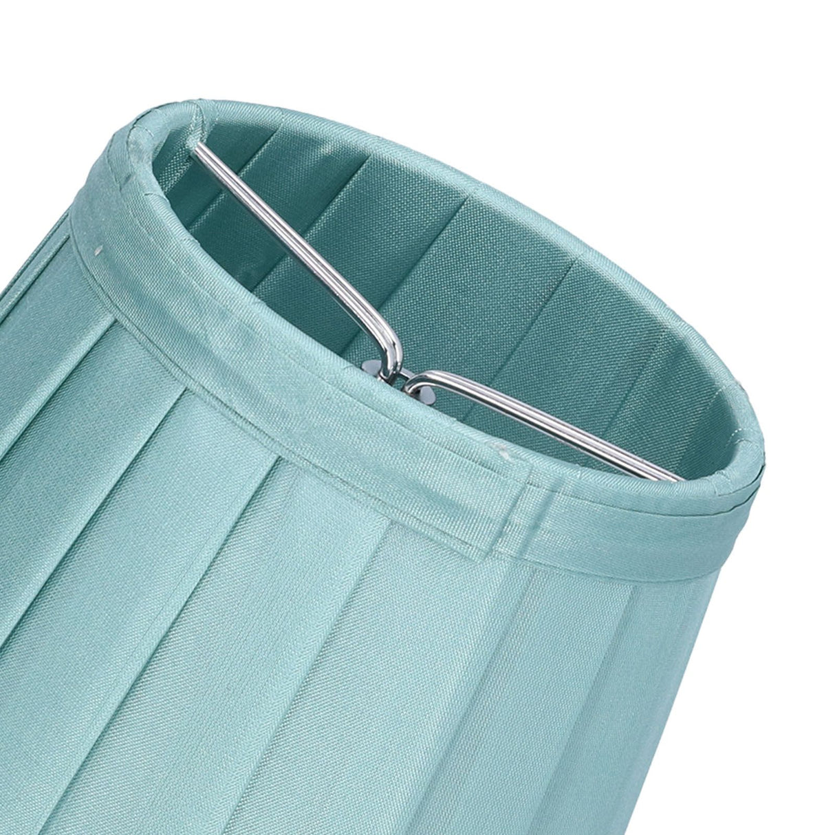 3PCS Cloth Lampshade E14 Clip On Fabric Lamp Cover for Chandelier Wall Lamp Office Home Decor(Dark Green )