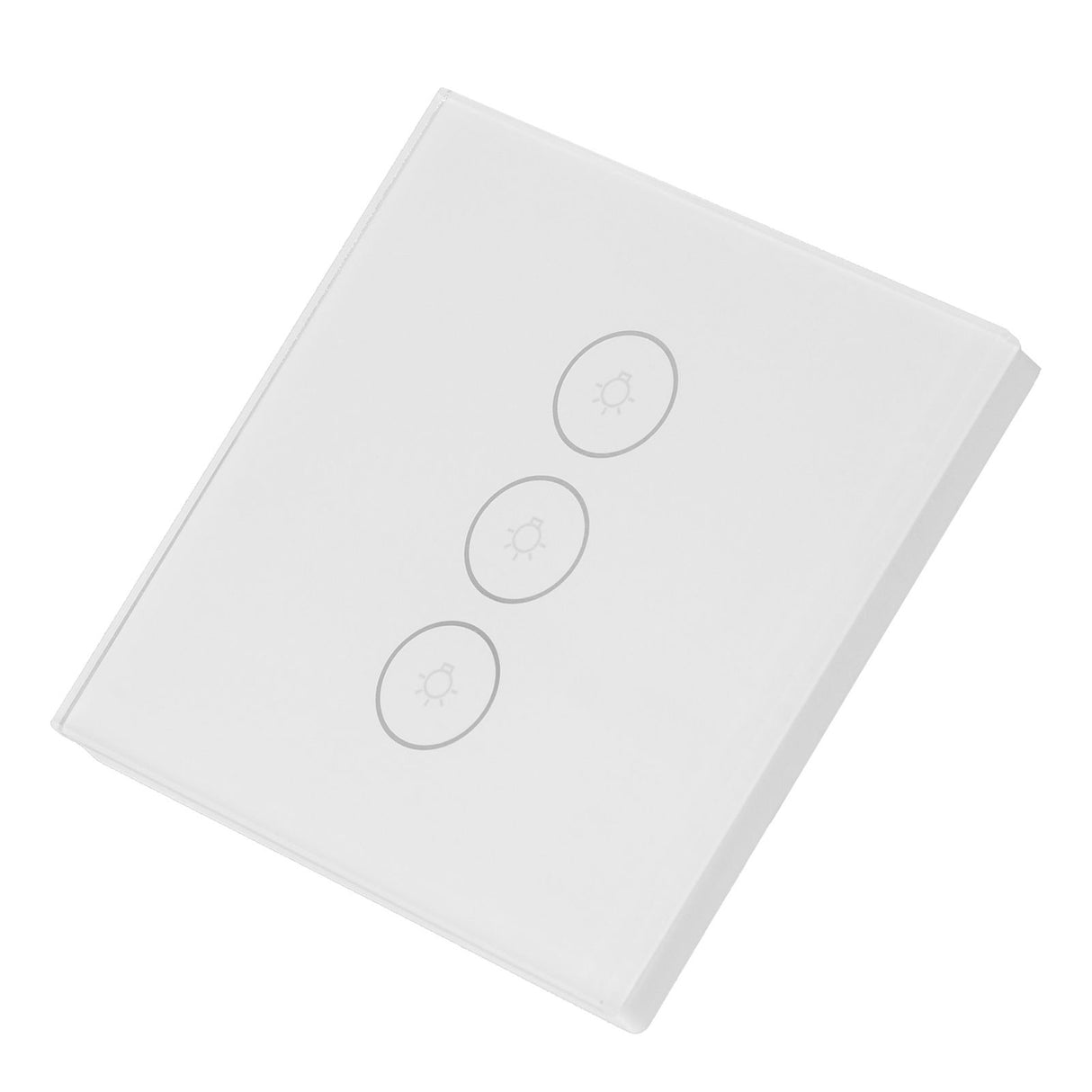 WiFi Smart Wall Light Switch Glass Panel Touch Remote Voice Control Light Switch