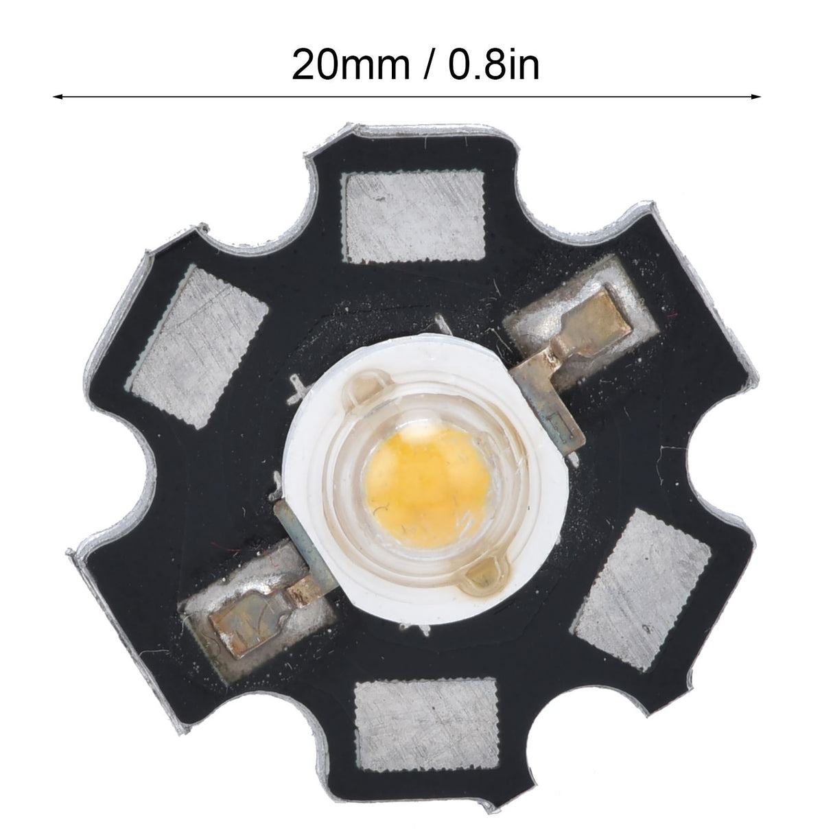 10Pcs Ultra Bright LED Chip 3V DIY Light Beads for Ceiling Light Downlight Flashlight Table LampWarm Light 3000K 3W