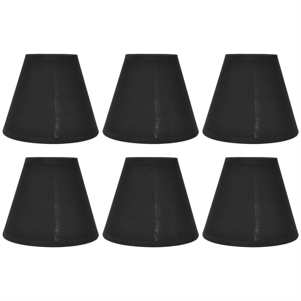6PCS Fabric Lamp Shade Cloth Clip On Lampshade for E14 Table Chandelier Floor Light Wall Lamp Bedroom Decor