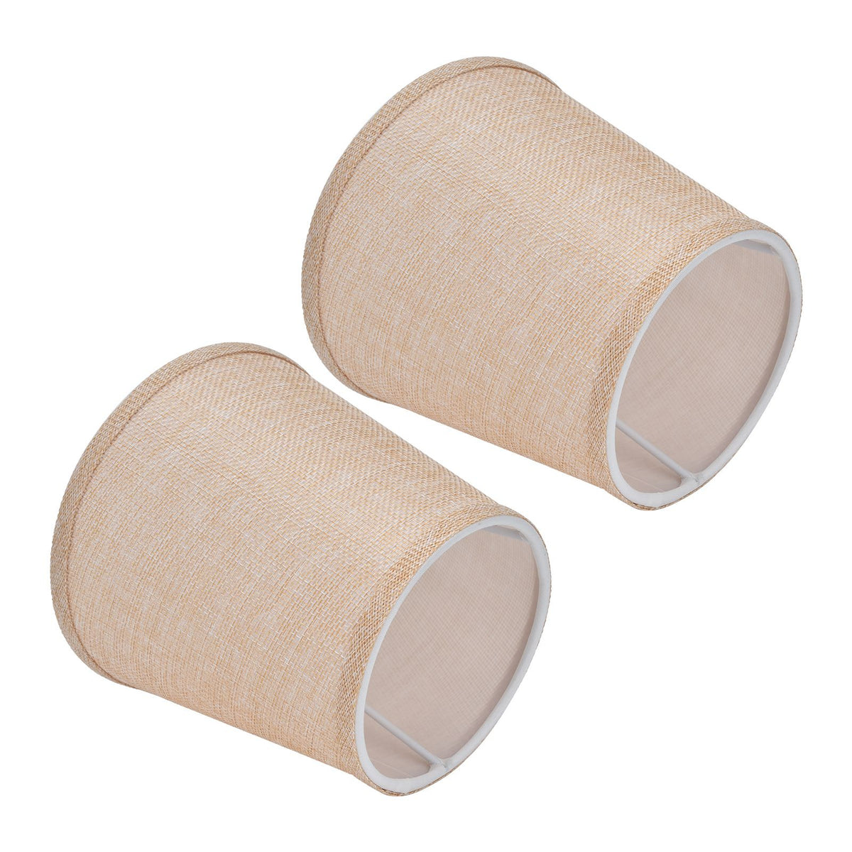 2Pcs Modern Lampshade Home European Style E14 Lamp Shade for Table Lamps Floor Lamps Chandeliers