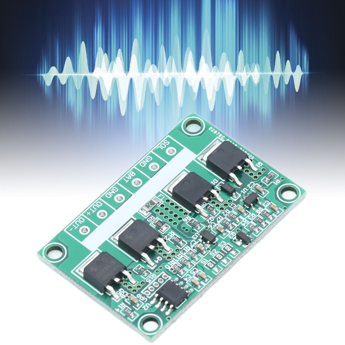 10A 3.7V/7.4V/11.1V Solar Light Circuit Board Warning Flashing Solar Lamp Controller Module 3.2V‑18V