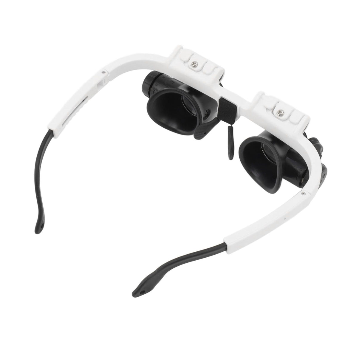Head Mount Magnifying Glasses 8X 15X 23X Hands Free Bracket Magnifier with 2 LED Lights for Watch Repair